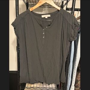 Casual Henley Top